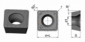 SPMG060204-DG-HF1020 Пластина для сверла